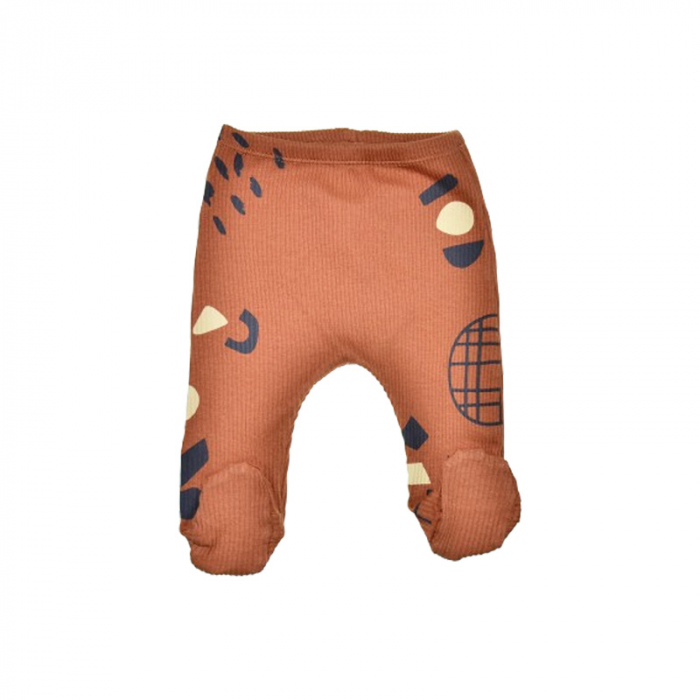 Pantaloni cu botosei pentru bebelusi, Mini Junior PCB-MJ-2M, Maro [1]