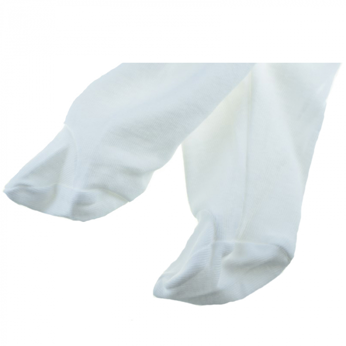 Pantaloni cu botosei pentru copii Pifou PCBP9-A-50, Alb [2]