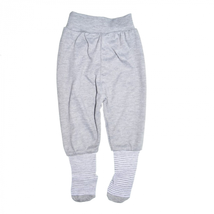 Pantaloni cu botosei pentru copii Mini Junior 402-G, Gri [1]