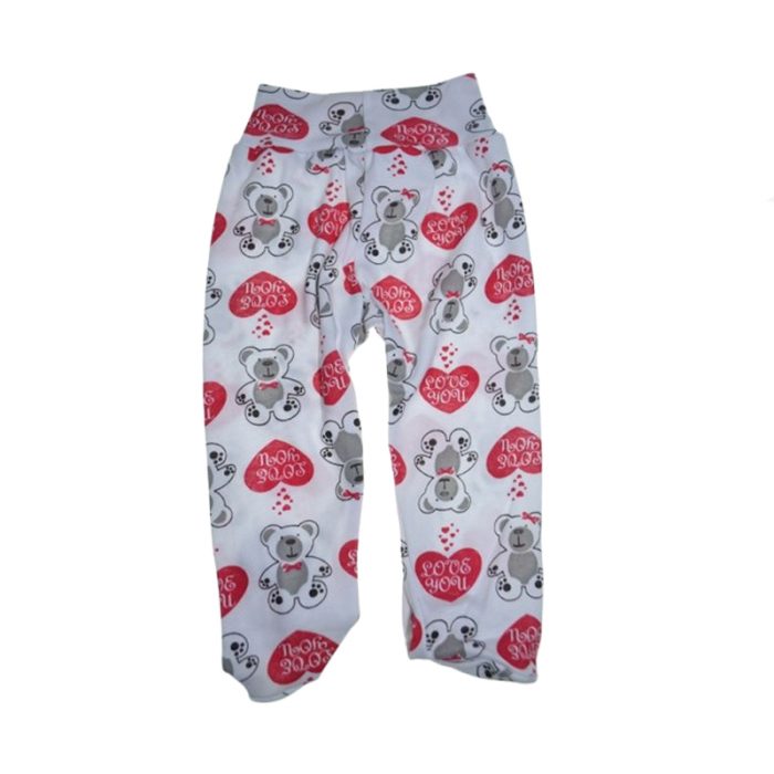 Pantaloni cu botosei pentru copii Mini Junior PNT-MJ13, Rosu [2]