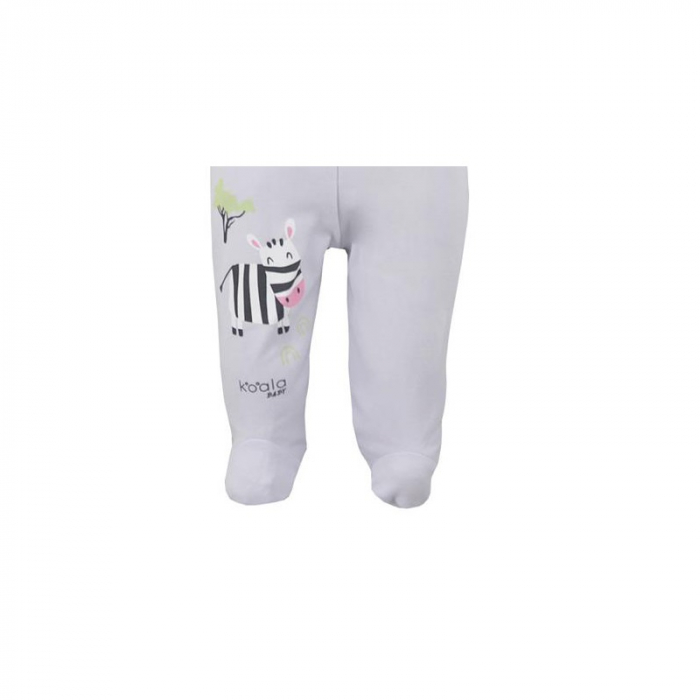 Pantaloni cu botosei pentru fete Koala Happy Baby 07-506G1-68-cm, Gri [2]