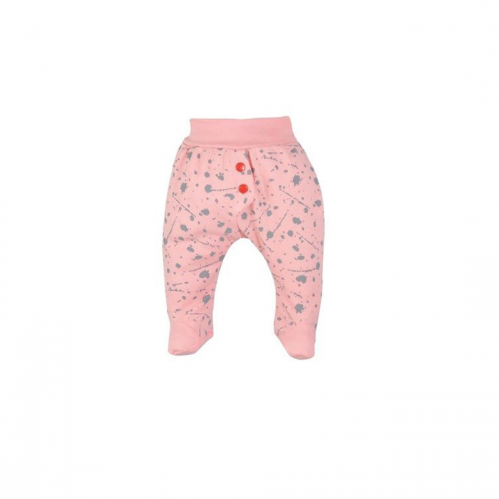 Pantaloni cu botosei pentru fete Koala Hip Hip 08-468_80 cm, Roz [1]