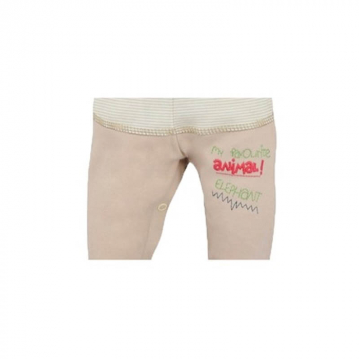 Pantaloni cu botosei pentru bebelusi Koala OLI 04-146, Bej [2]