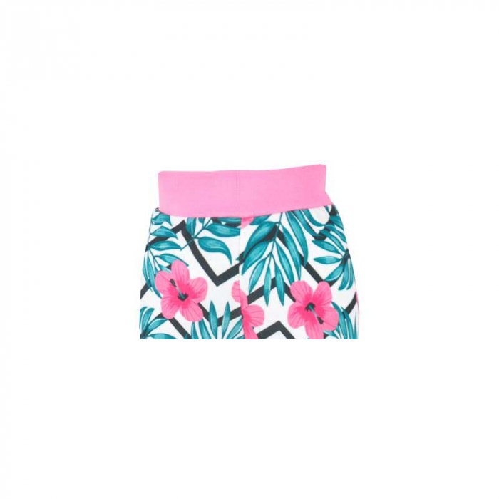 Pantaloni cu botosei pentru fete Koala Tropical 07-191-80-cm, Roz [2]