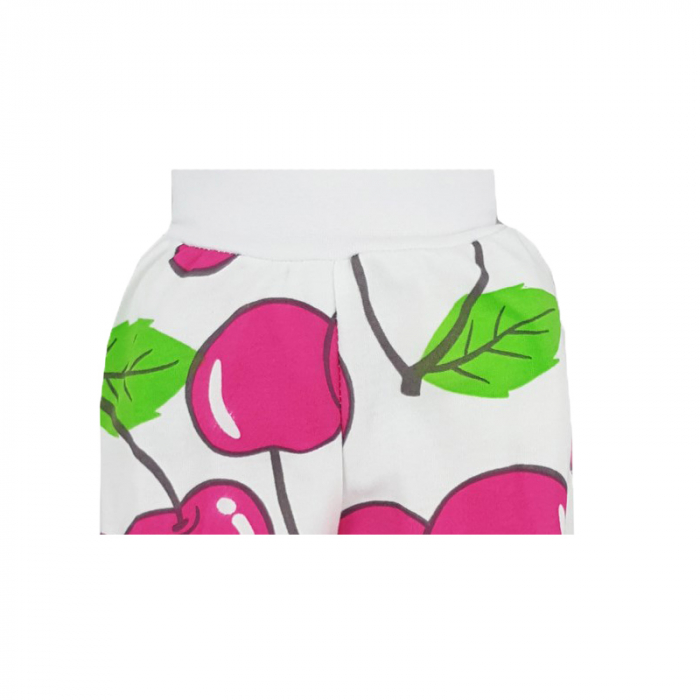 Pantaloni cu botosei pentru fete Koala Wisienka 05-558R-62-cm, Multicolor [2]