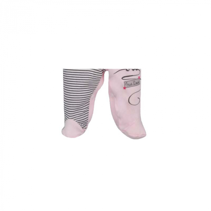 Pantaloni cu botosei pentru fete Koala Zebra 2963-80-cm, Roz [2]