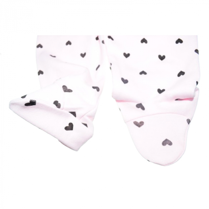 Pantaloni cu botosei pentru fete Mini Junior 0331, Alb [4]