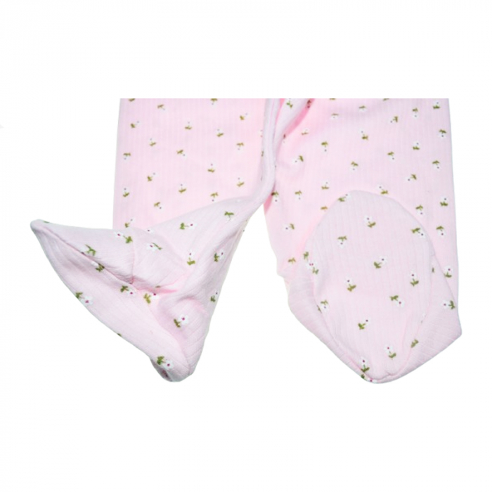 Pantaloni cu botosei pentru fete Mini Junior 2153BD-1, Roz [4]