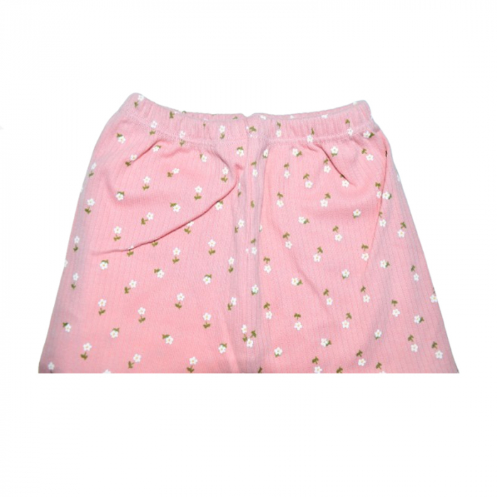 Pantaloni cu botosei pentru fete Mini Junior 2153BD, Roz [3]