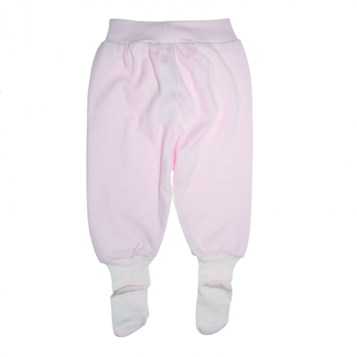 Pantaloni cu botosei pentru fete Mini Junior 402-RZ, Roz [2]