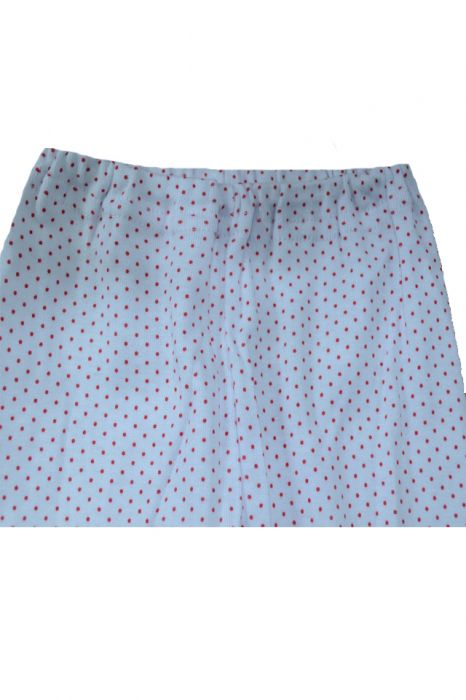 Pantaloni cu botosei pentru fete Pifou PB-06RO-62-cm, Alb [3]