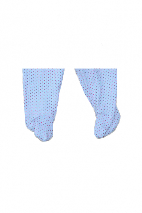 Pantaloni cu botosei pentru fete Pifou PB-06RO-62-cm, Alb [2]