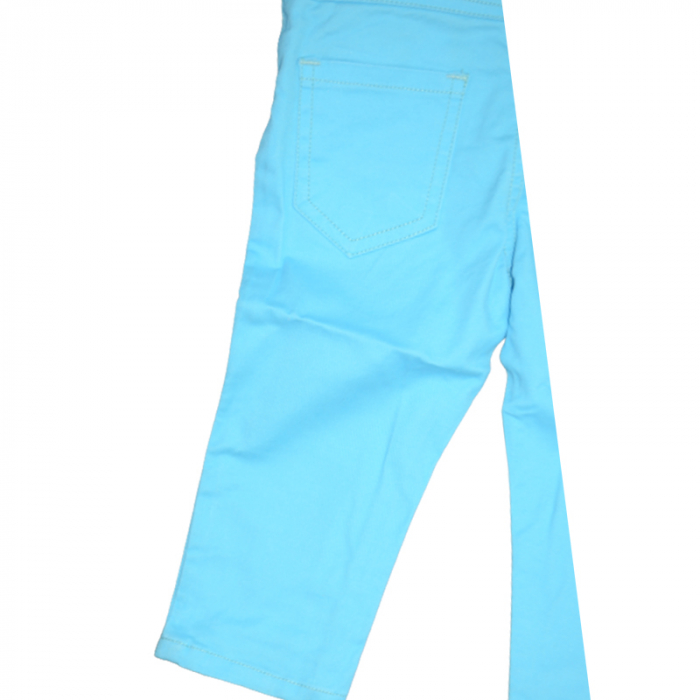 Pantaloni cu bretele pentru baieti Vitamins Baby PTL-04, Albastru [4]