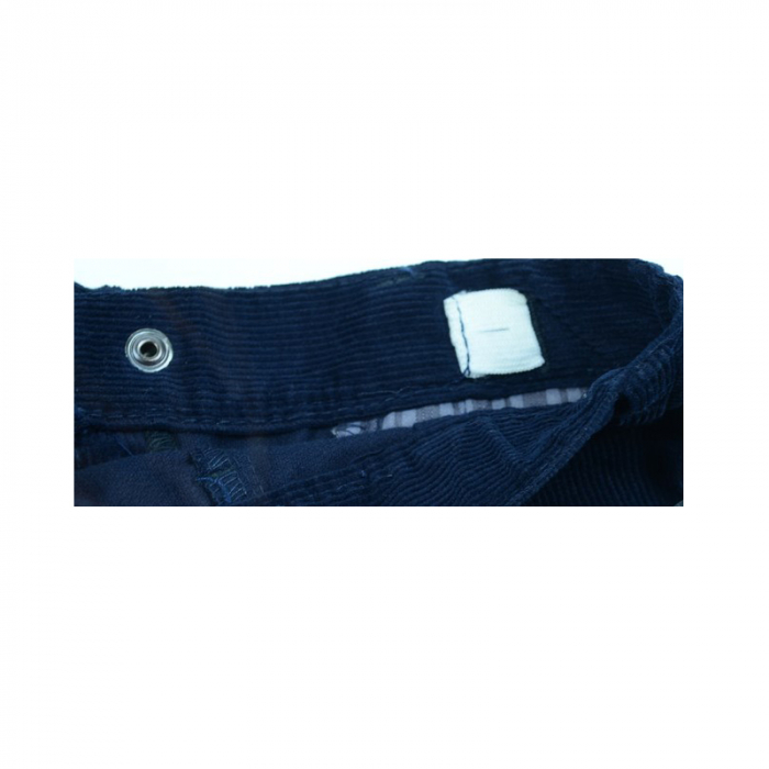 Pantaloni de catifea pentru baieti AS-DOP ASDPB3-110-cm, Bleumarin [2]