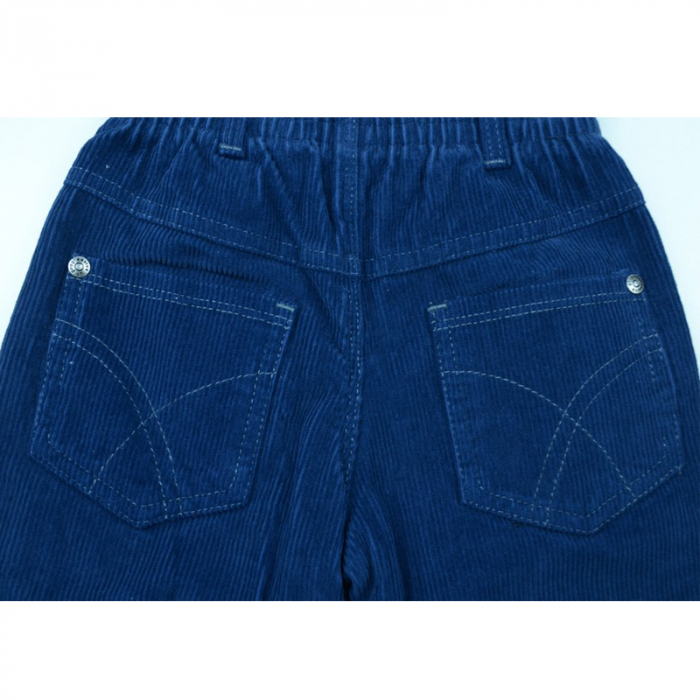 Pantaloni de catifea pentru baieti GT 2789-98-cm, Albastru [3]