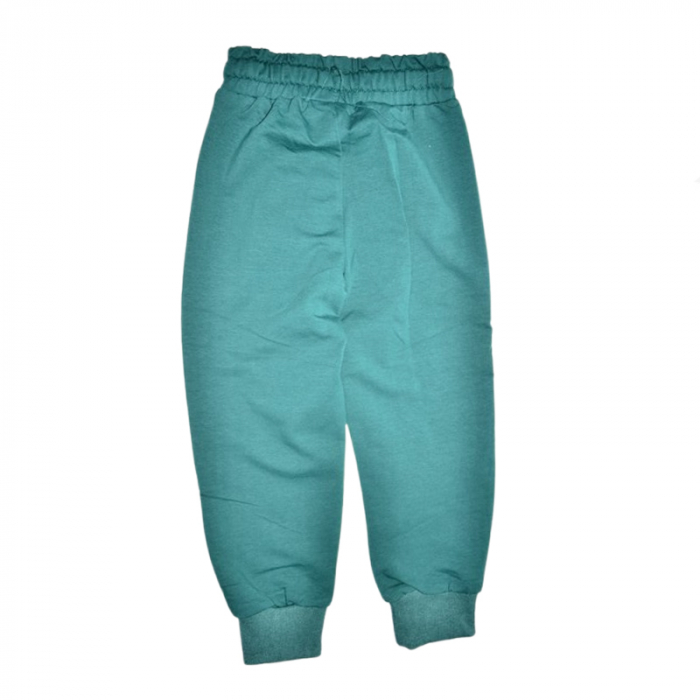 Pantaloni din bumbac pentru baieti Happy House WB-3374, Verde [3]
