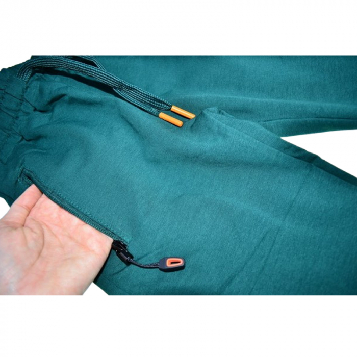 Pantaloni din bumbac pentru baieti Happy House WB-3374, Verde [2]