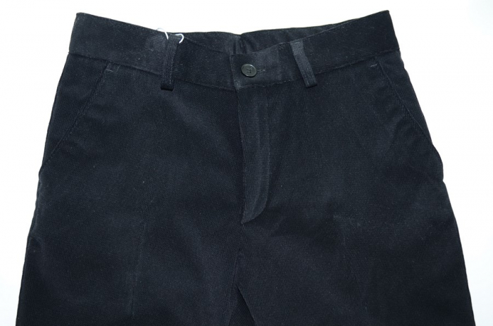 Pantaloni eleganti de catifea pentru baieti LA KIDS 1498N1-146-cm, Negru [3]