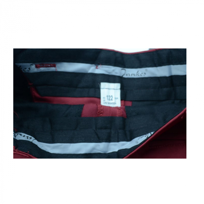 Pantaloni eleganti pentru baieti Jankes JNK62-128, Visiniu [2]