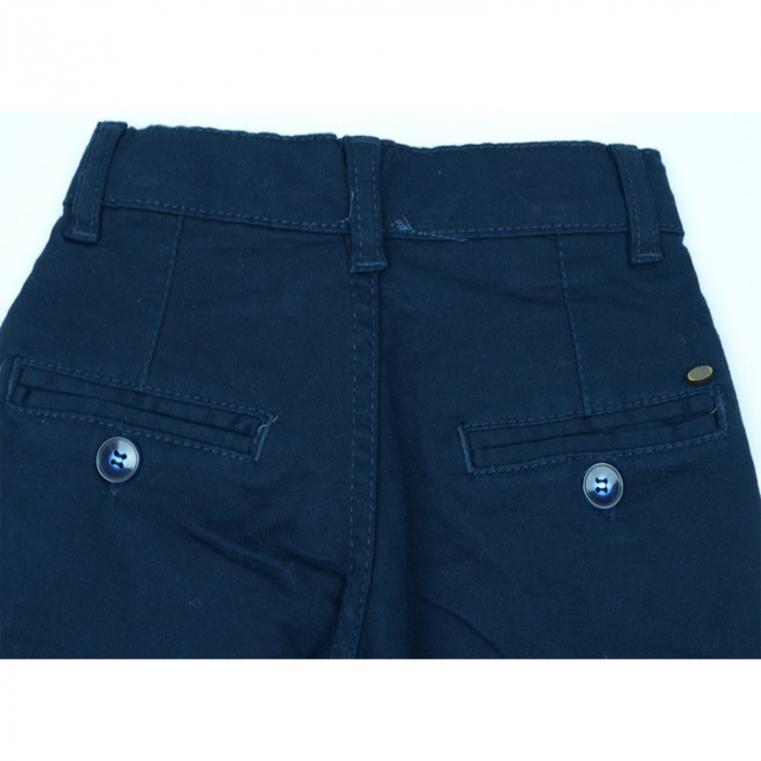 Pantaloni eleganti pentru baieti Kada 26-640B1-116-cm, Bleumarin [2]