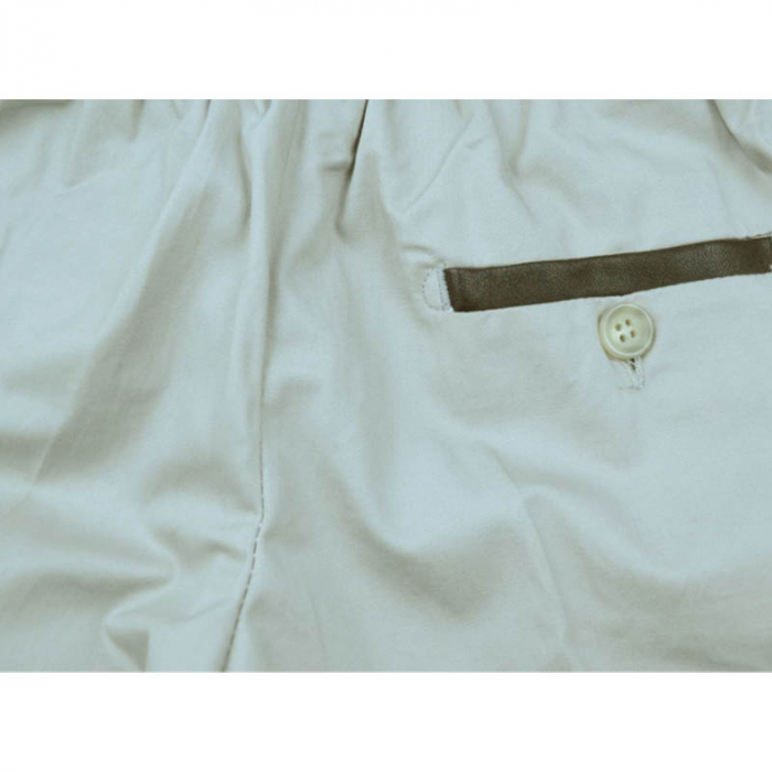 Pantaloni eleganti pentru baieti LA KIDS 1210G1-110-cm, Bej [2]