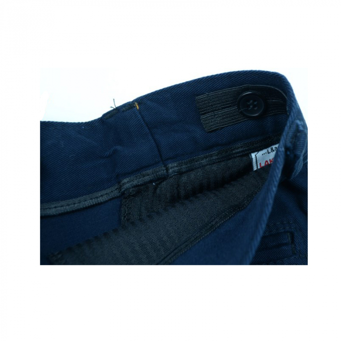 Pantaloni eleganti pentru baieti LA KIDS 1417B-122-cm, Bleumarin [3]