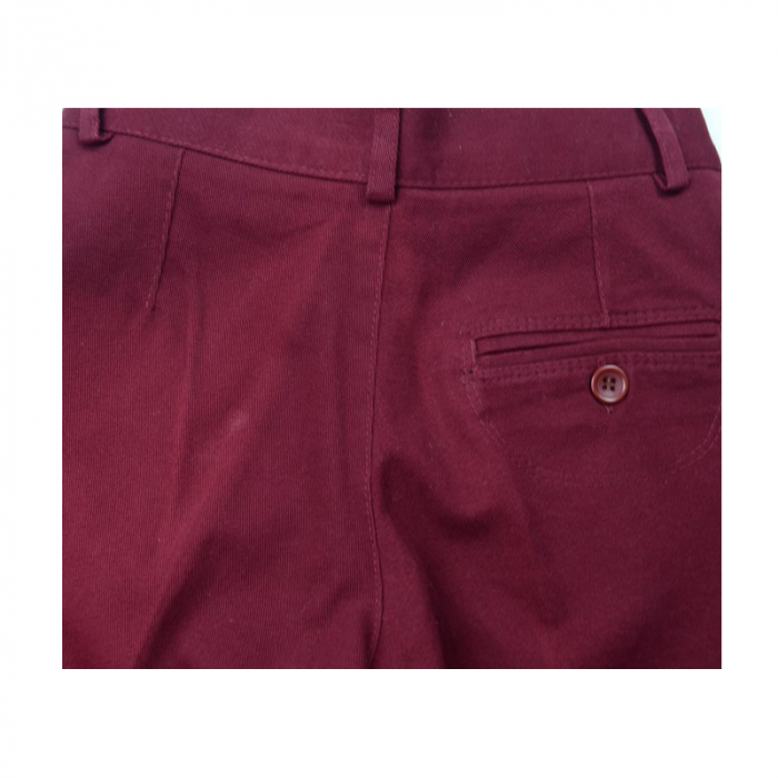 Pantaloni eleganti pentru baieti LA KIDS 1418V1-140-cm, Visiniu [2]