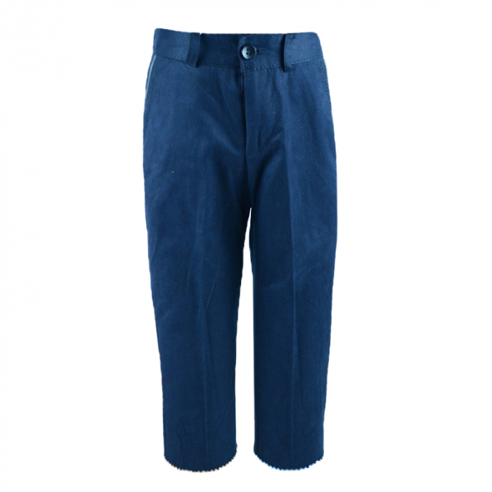 Pantaloni eleganti pentru baieti LA Kids 1465-B-92-cm, Bleumarin [1]