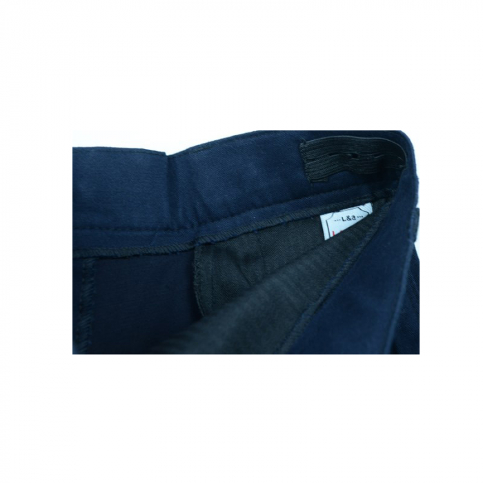 Pantaloni eleganti pentru baieti LA KIDS 1527B1-122-cm, Bleumarin [2]