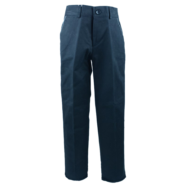 Pantaloni eleganti pentru baieti LA KIDS 1527B1-122-cm, Bleumarin [1]