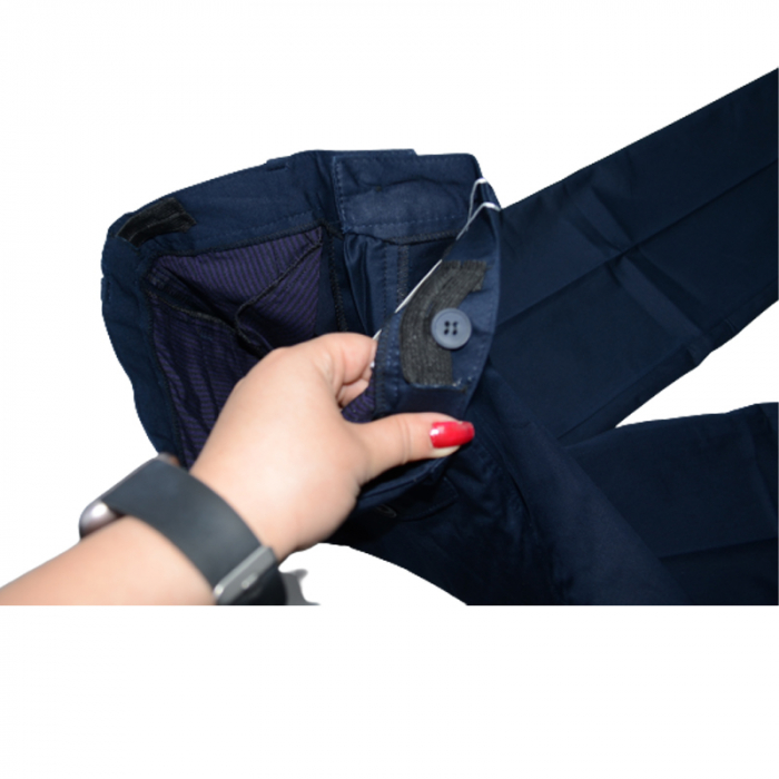 Pantaloni eleganti pentru baieti LA KIDS 1533-1, Bleumarin [4]
