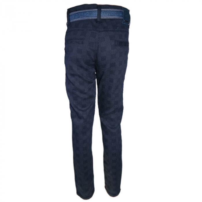 Pantaloni eleganti pentru baieti Looks Kids 2699, Bleumarin [2]