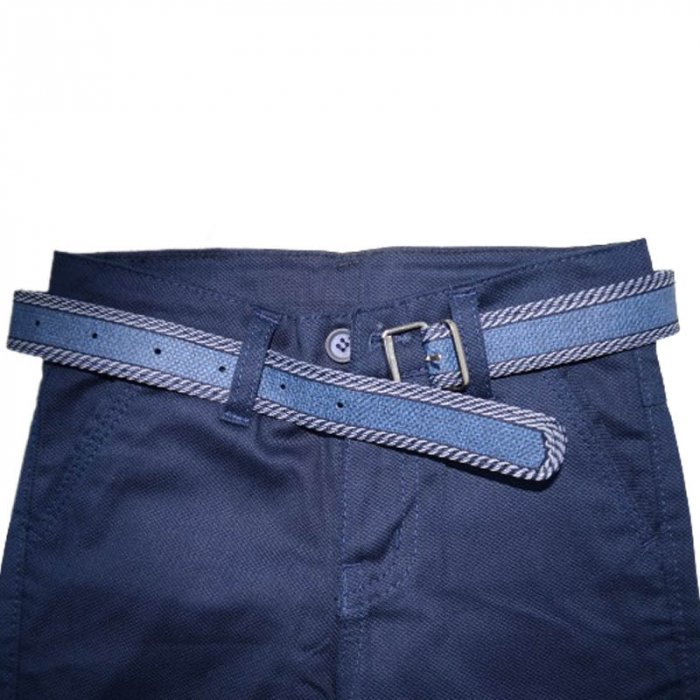 Pantaloni eleganti pentru baieti Looks Kids B1712, Bleumarin [3]