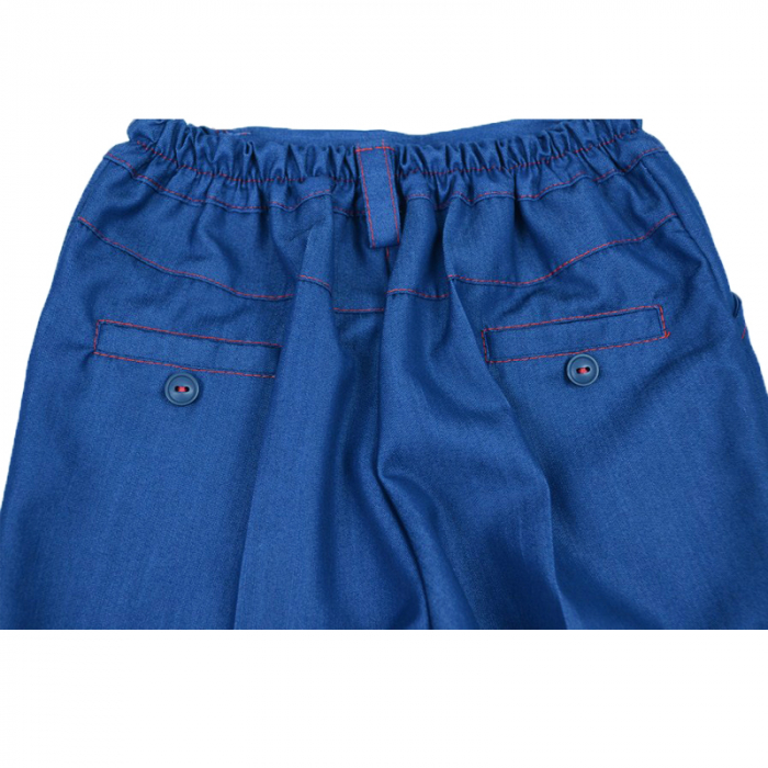 Pantaloni eleganti pentru baieti Mini Junior PPB-05-86-cm, Albastru [2]