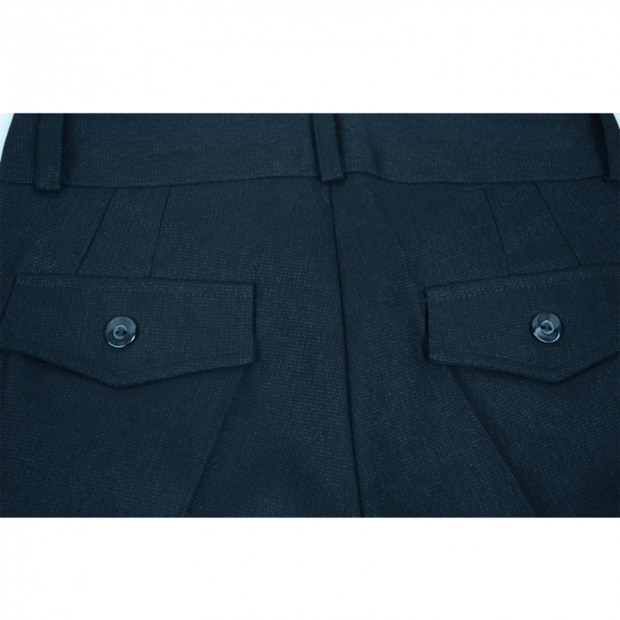 Pantaloni eleganti pentru fete Mikrus MKRS1-140-cm, Negru [2]