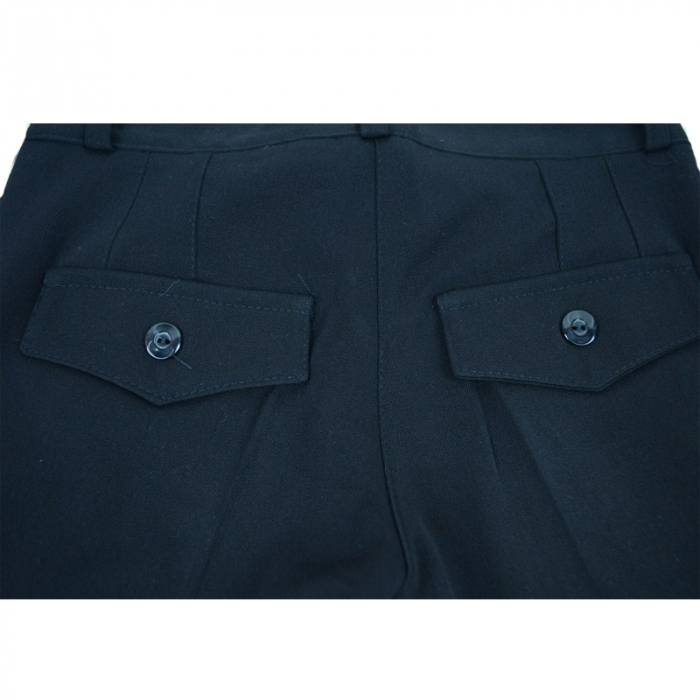 Pantaloni eleganti pentru fete Mikrus MKRS4-128-cm, Negru [3]
