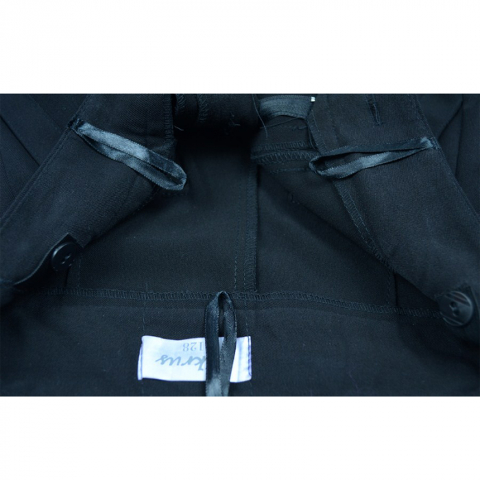 Pantaloni eleganti pentru fete Mikrus MKRS4-128-cm, Negru [2]