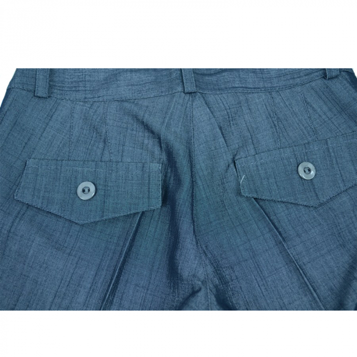 Pantaloni eleganti pentru fete Mikrus MKRS5-134-cm, Gri [2]