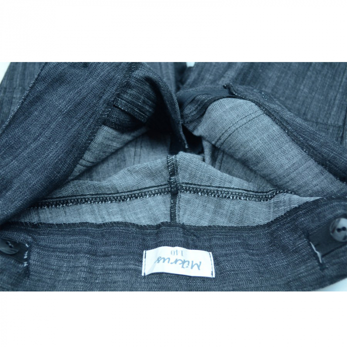 Pantaloni eleganti pentru fete Mikrus MKRS6-152-cm, Gri [3]