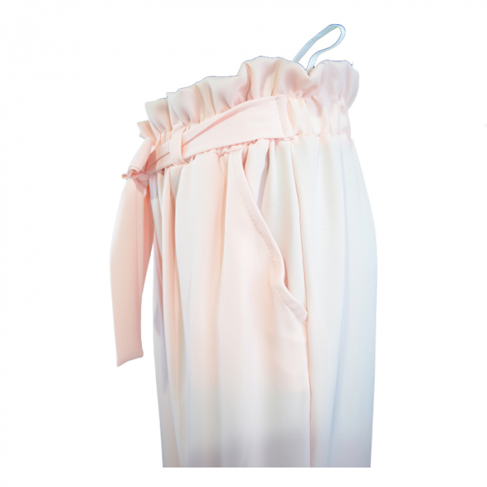 Pantaloni eleganti pentru fete Mini Junior IGM-5, Crem [3]