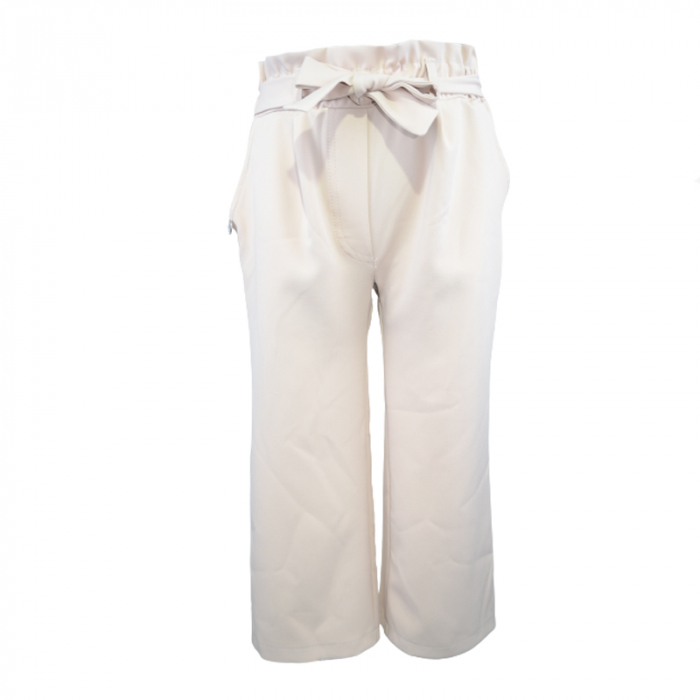 Pantaloni eleganti pentru fete Mini Junior IGM-5, Crem [5]