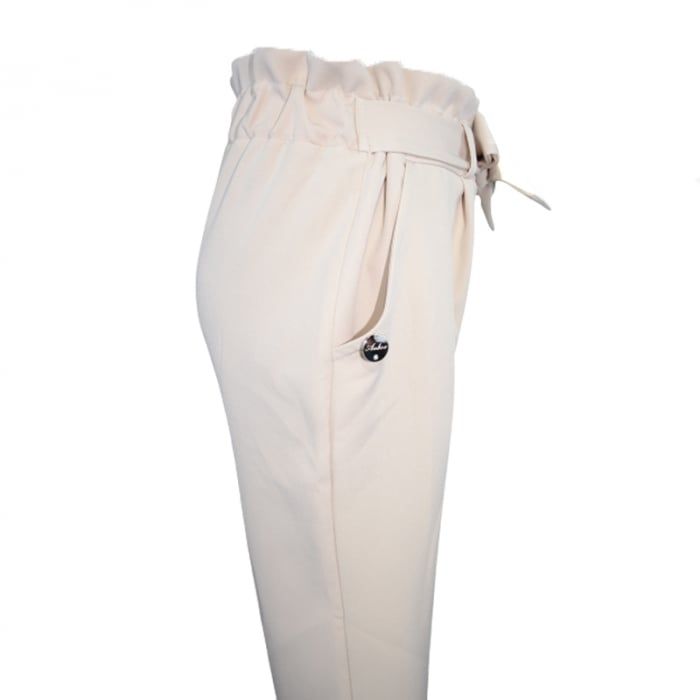 Pantaloni eleganti pentru fete Mini Junior IGM-5, Crem [6]