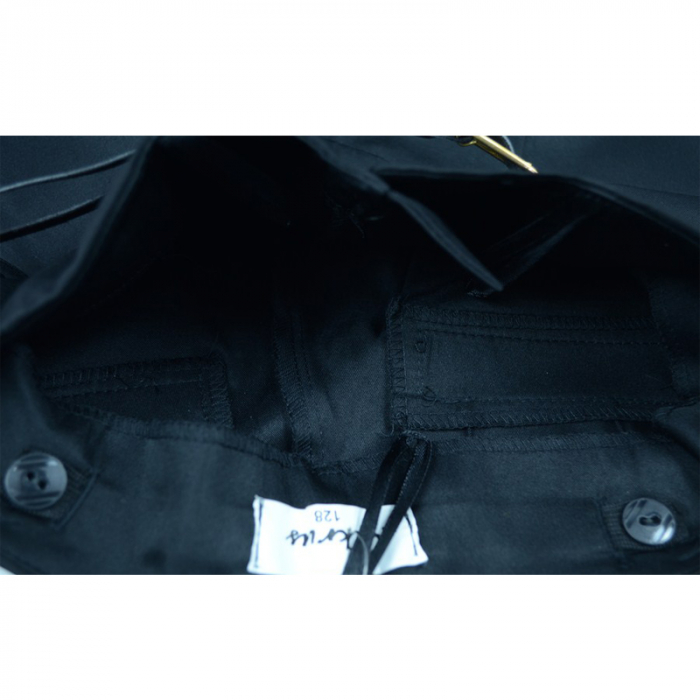 Pantaloni eleganti pentru fete Mikrus PMKR5N-128-cm, Negru [2]