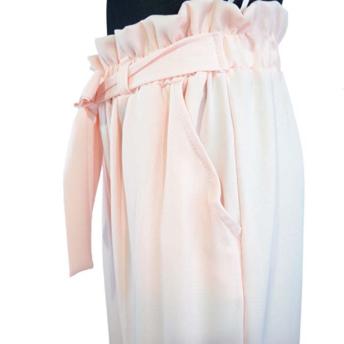 Pantaloni eleganti pentru fete Mini Junior IGM-5, Crem [3]