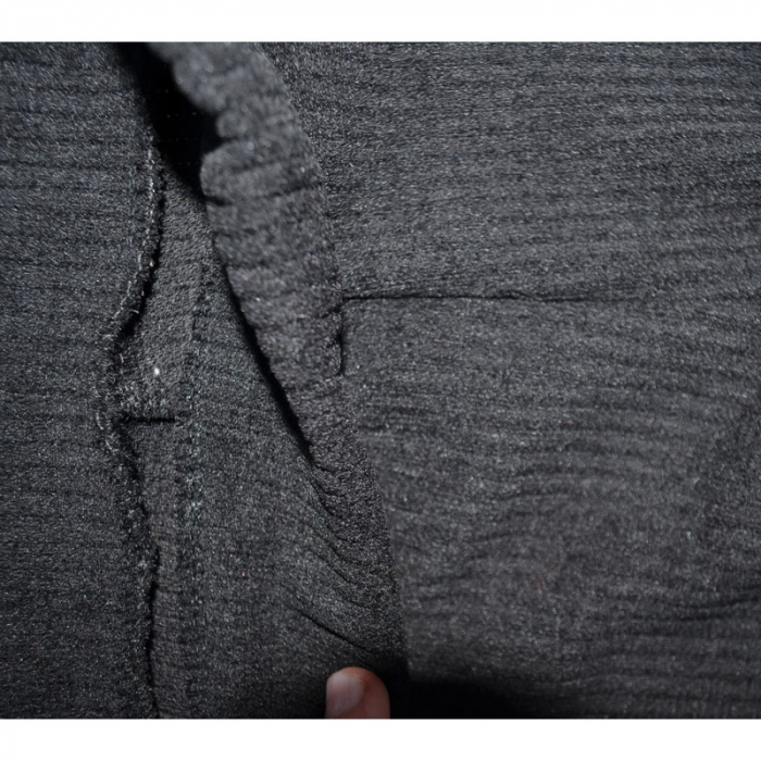 Pantaloni eleganti evazati din catifea pentru fete New Collection C091223-N, Negru [3]