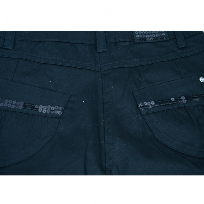 Pantaloni eleganti pentru fete Wenice BO02500152-2N-134-cm, Negru [3]