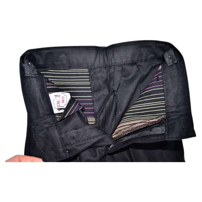 Pantaloni eleganti, Slim Fit pentru baieti, La Kids 1478N, Negru [4]