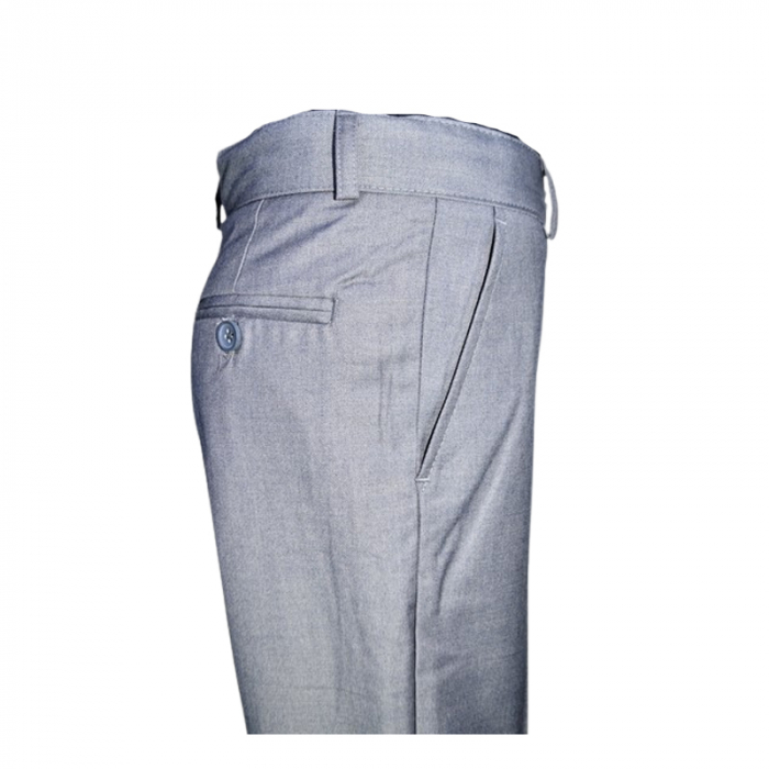 Pantaloni eleganti, Slim Fit pentru baieti, La Kids 1778G, Gri [3]