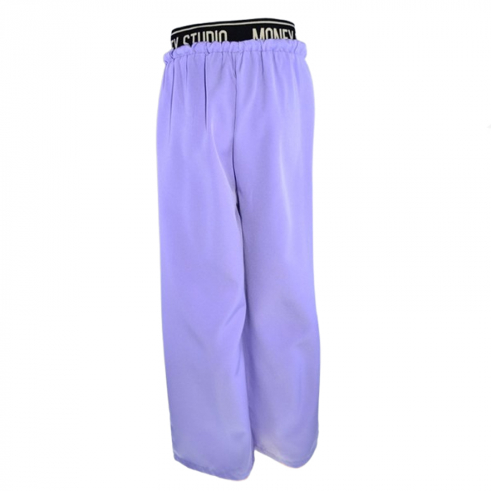 Pantaloni pentru fete Mini Junior PNT-8214, Mov [3]