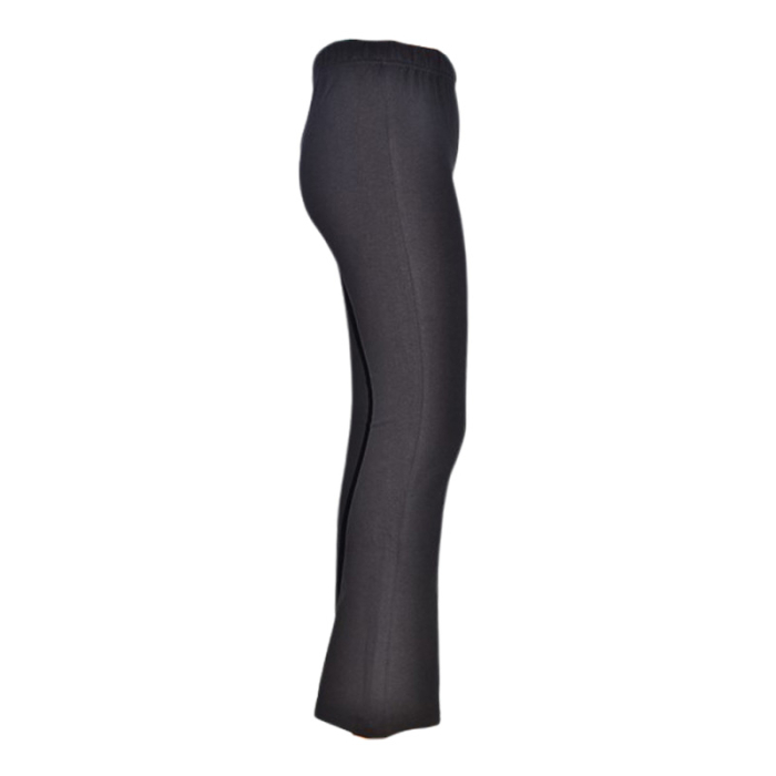 Pantaloni evazati, usor imblaniti, pentru fete, Atut P2310N-98, Negru [2]